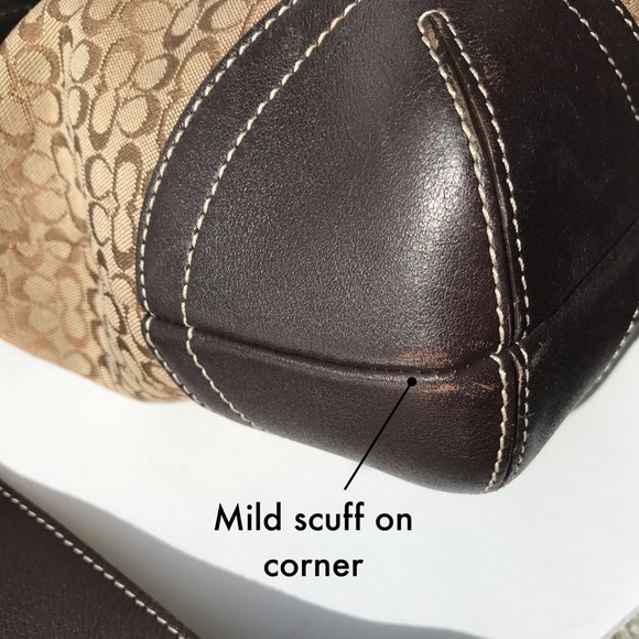 💯 Coach shoulder handbag w/adjustable strap - Picture 6 of 8